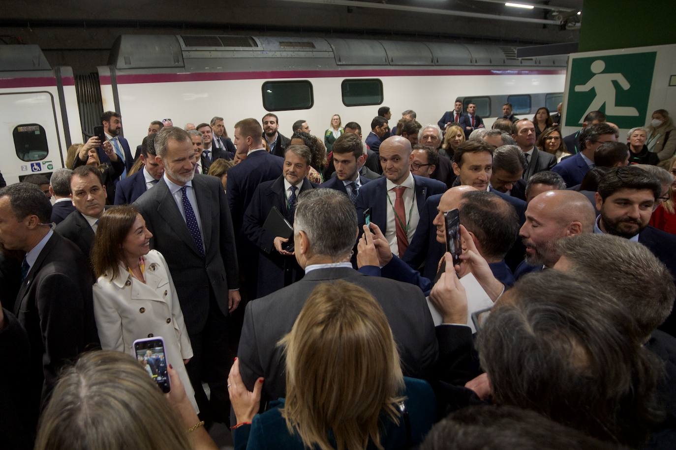 Fotos: Acto de inauguración del AVE Madrid-Murcia