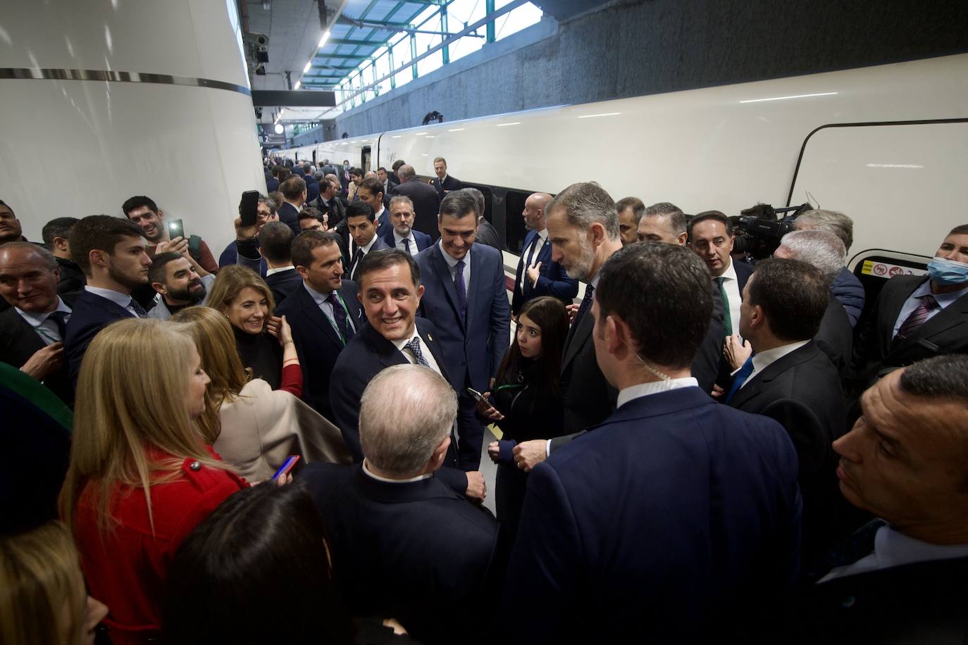 Fotos: Acto de inauguración del AVE Madrid-Murcia