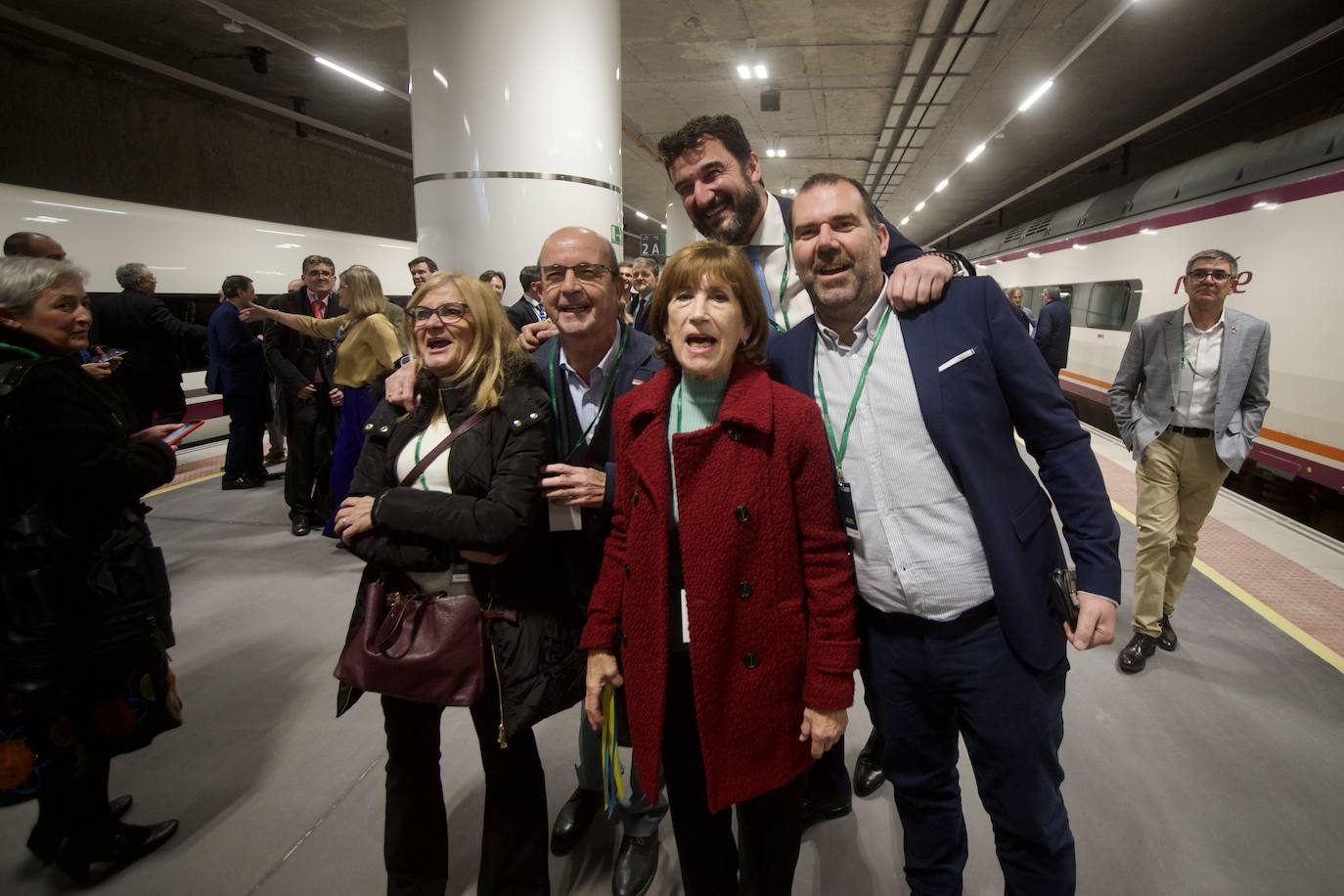 Fotos: Acto de inauguración del AVE Madrid-Murcia