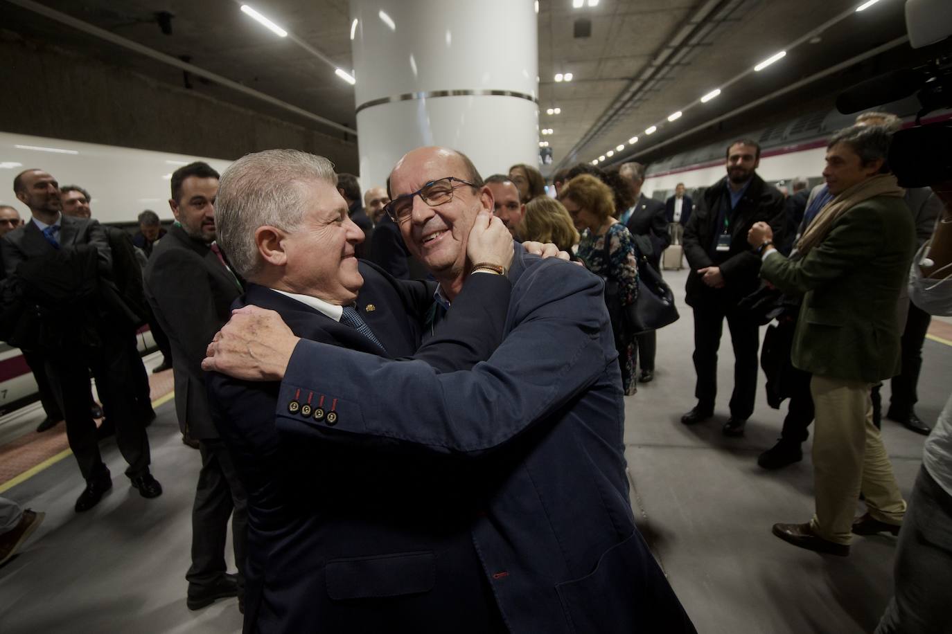 Fotos: Acto de inauguración del AVE Madrid-Murcia