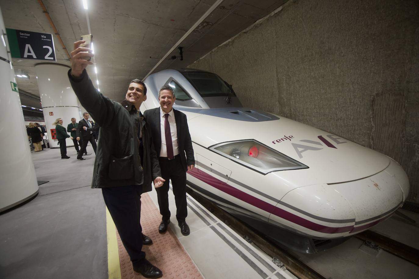 Fotos: Acto de inauguración del AVE Madrid-Murcia