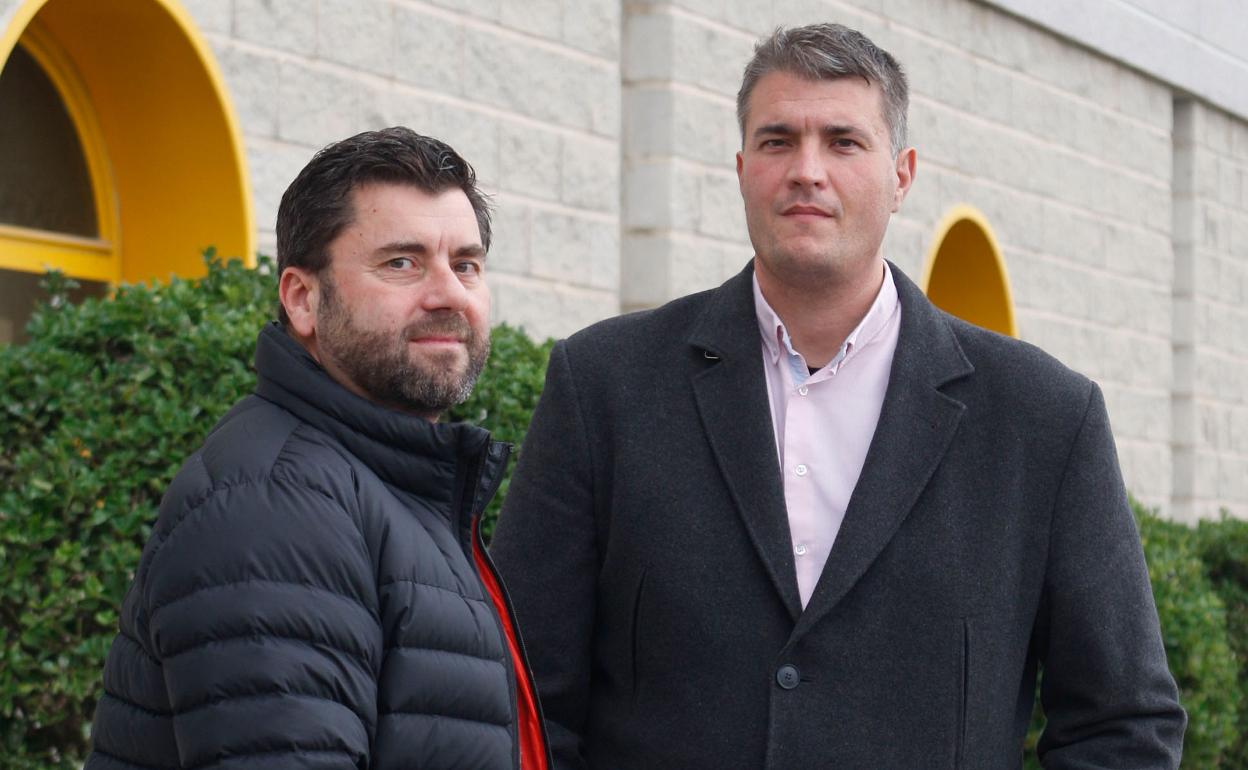 Juan Antonio Aroca y Francisco Sánchez, del Partido Autónomos. 