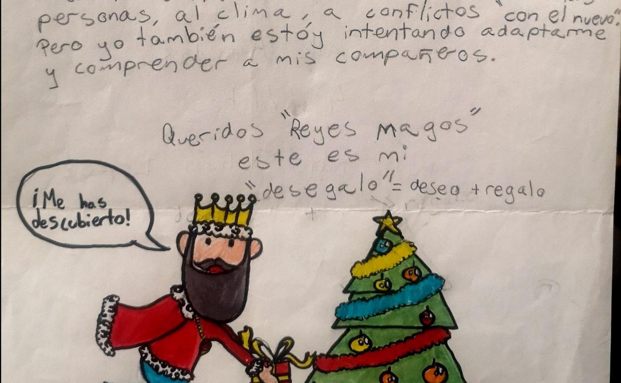 Carta a los Reyes Magos. 