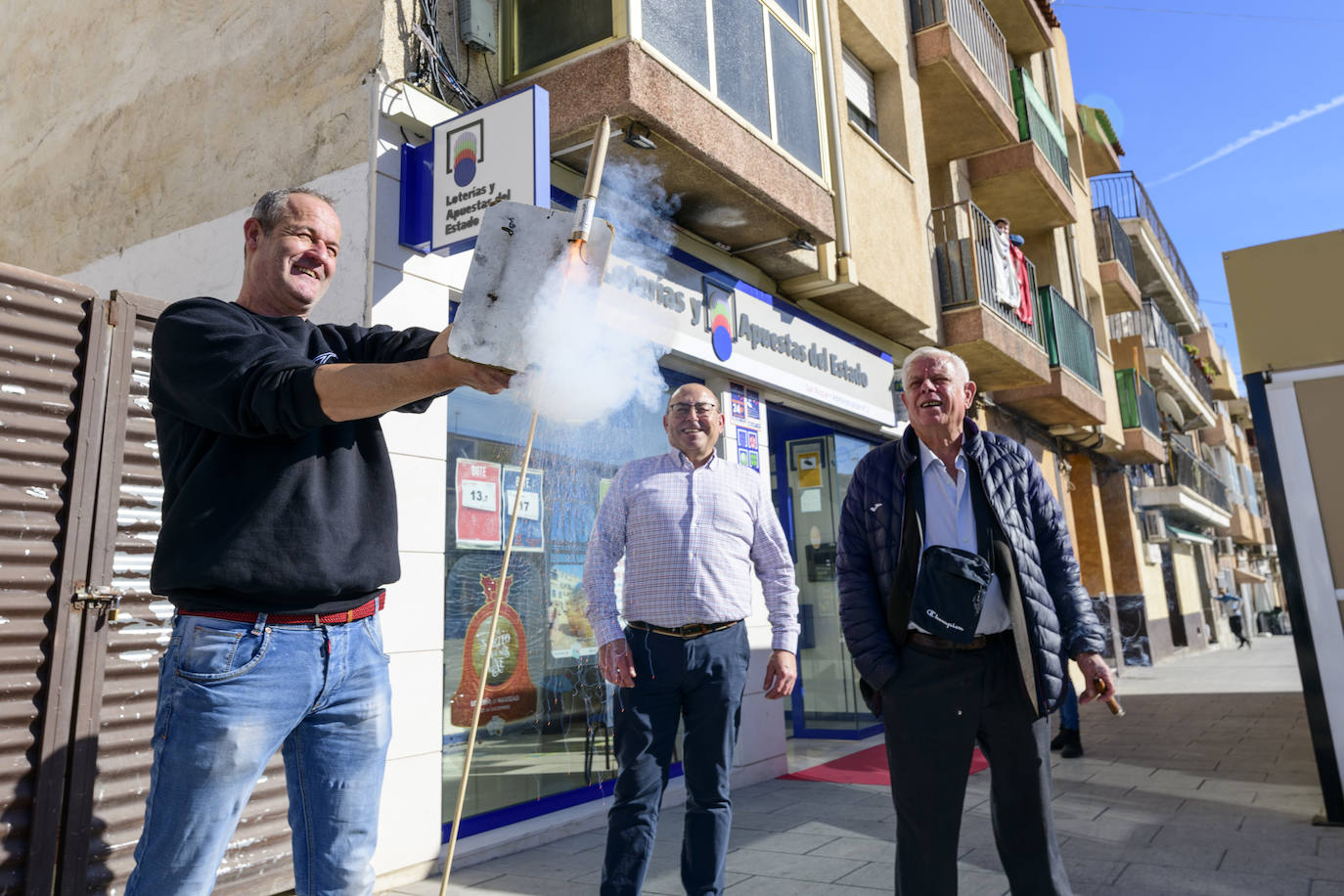 Fotos: Un quinto premio deja más de un millón de euros en Lorca y Fortuna