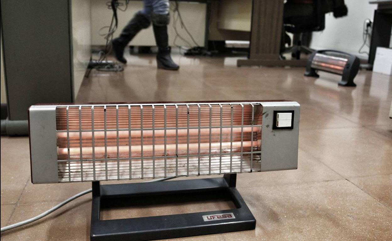 Radiador eléctrico, una de las soluciones más socorridas contra el frío en invierno.
