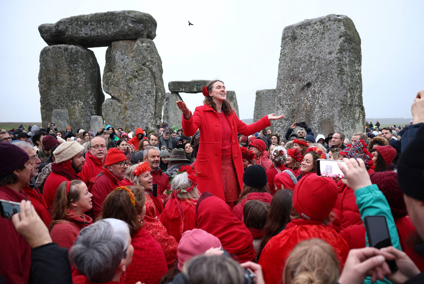 Fotos: Bienvenida al invierno en Stonehenge
