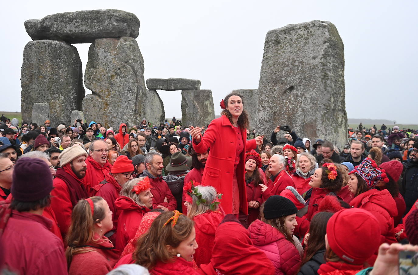 Fotos: Bienvenida al invierno en Stonehenge