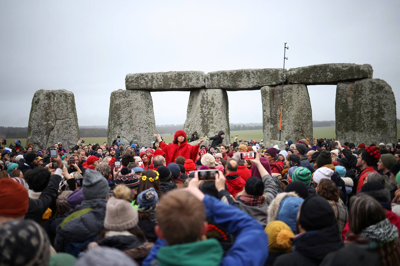 Fotos: Bienvenida al invierno en Stonehenge