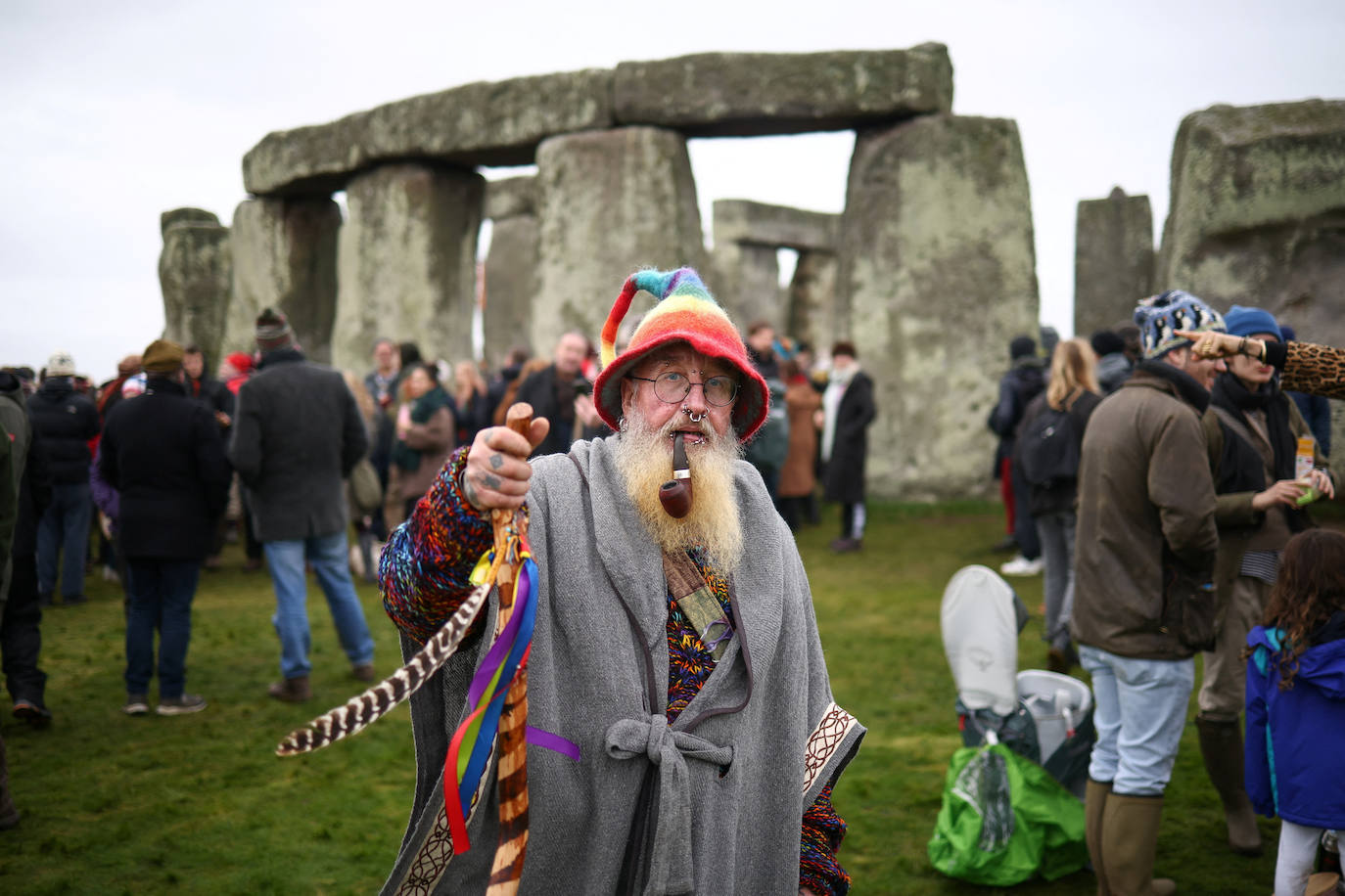 Fotos: Bienvenida al invierno en Stonehenge
