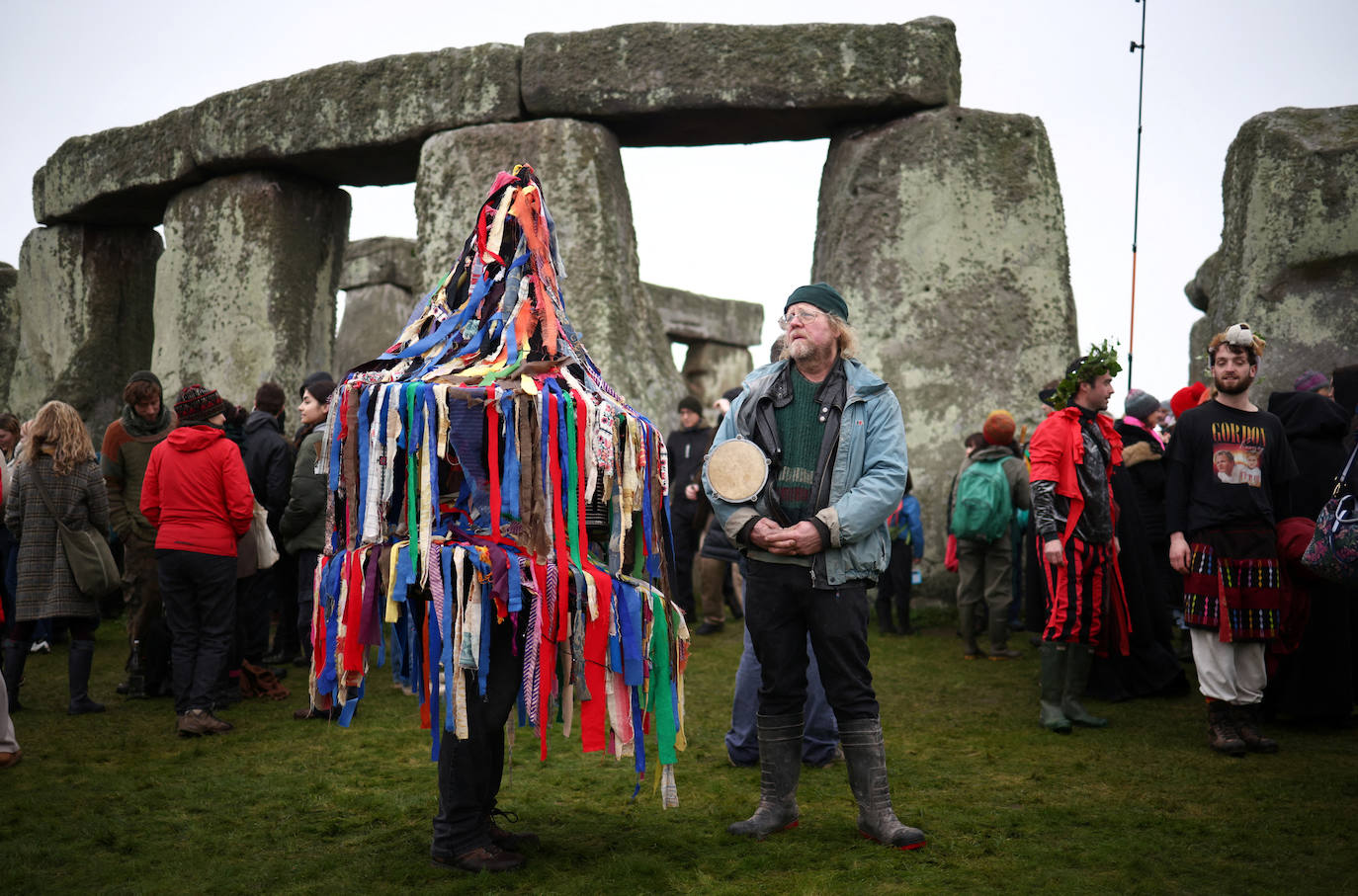 Fotos: Bienvenida al invierno en Stonehenge