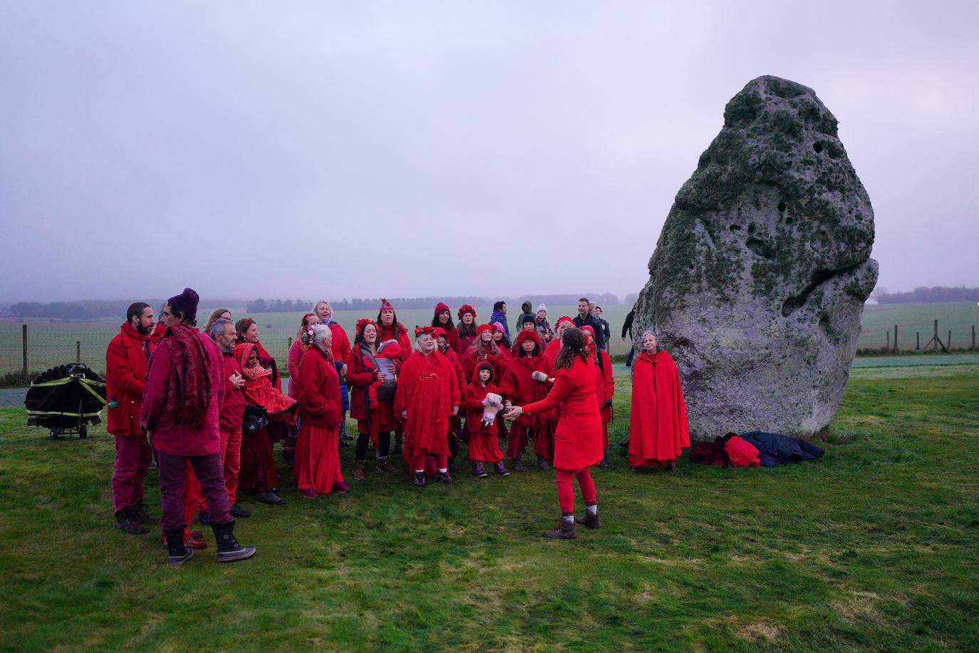 Fotos: Bienvenida al invierno en Stonehenge