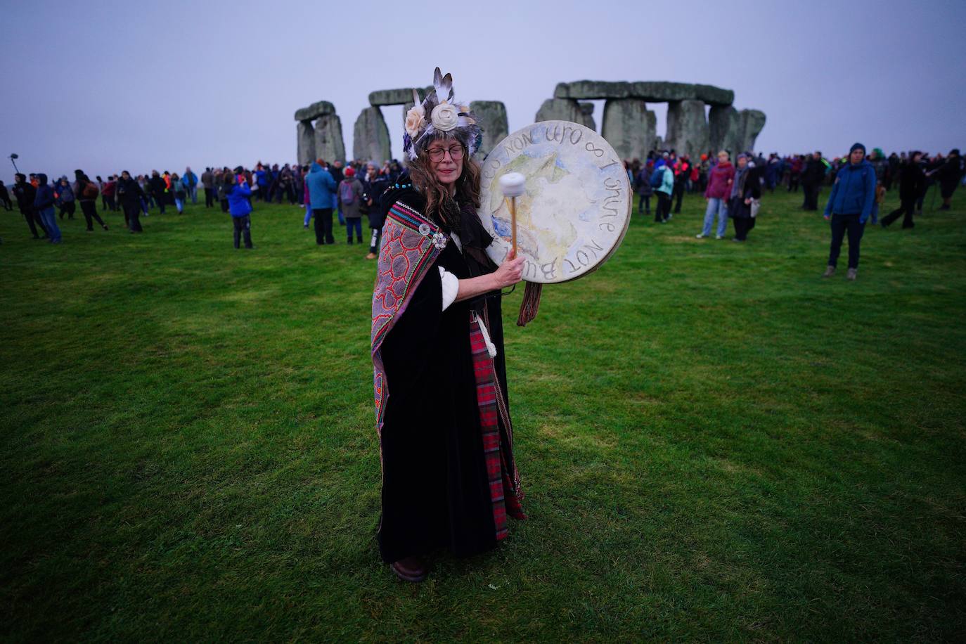 Fotos: Bienvenida al invierno en Stonehenge