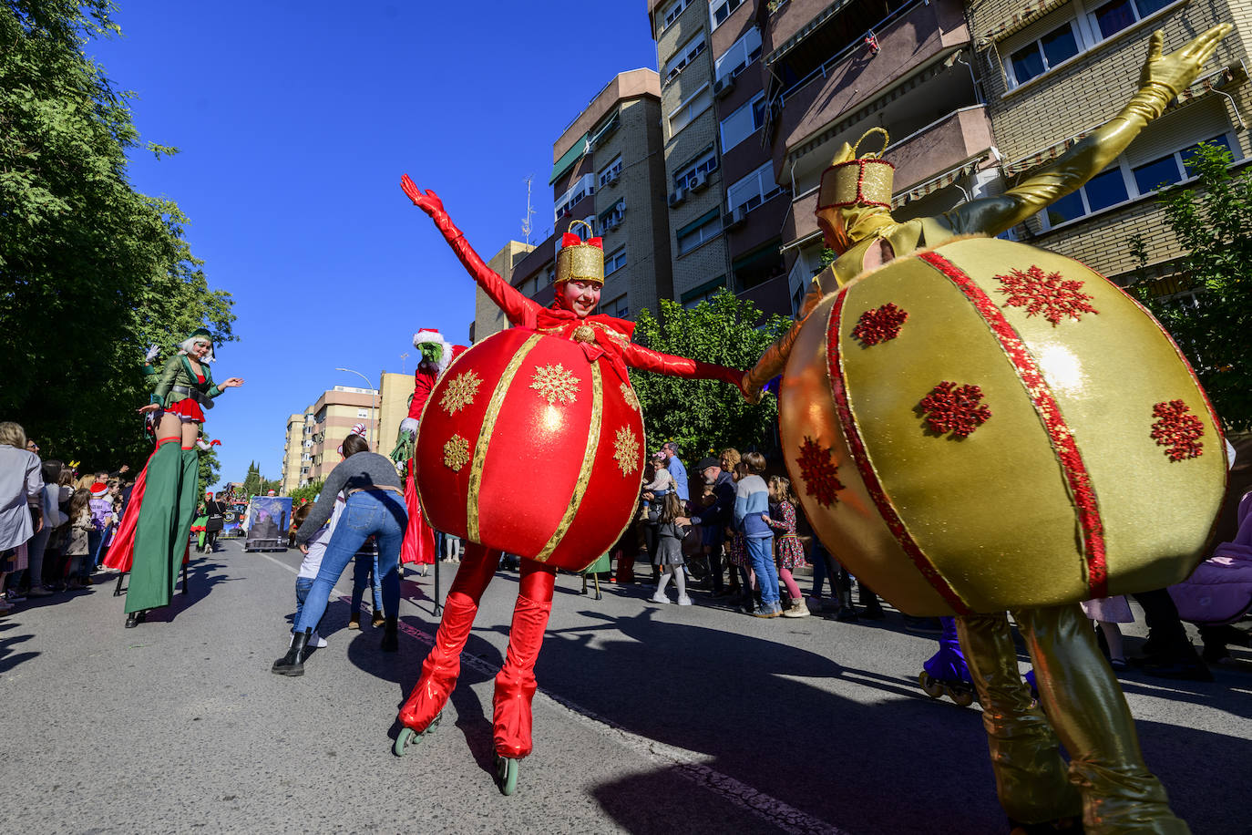 Fotos: El desfile de Papá Noel en Murcia, en imágenes