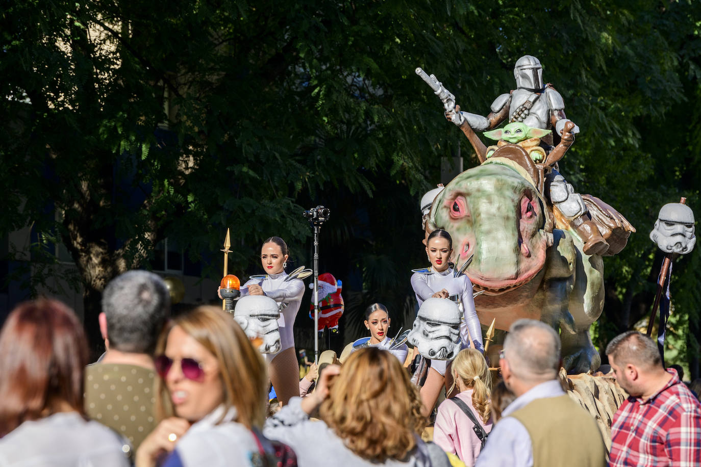 Fotos: El desfile de Papá Noel en Murcia, en imágenes