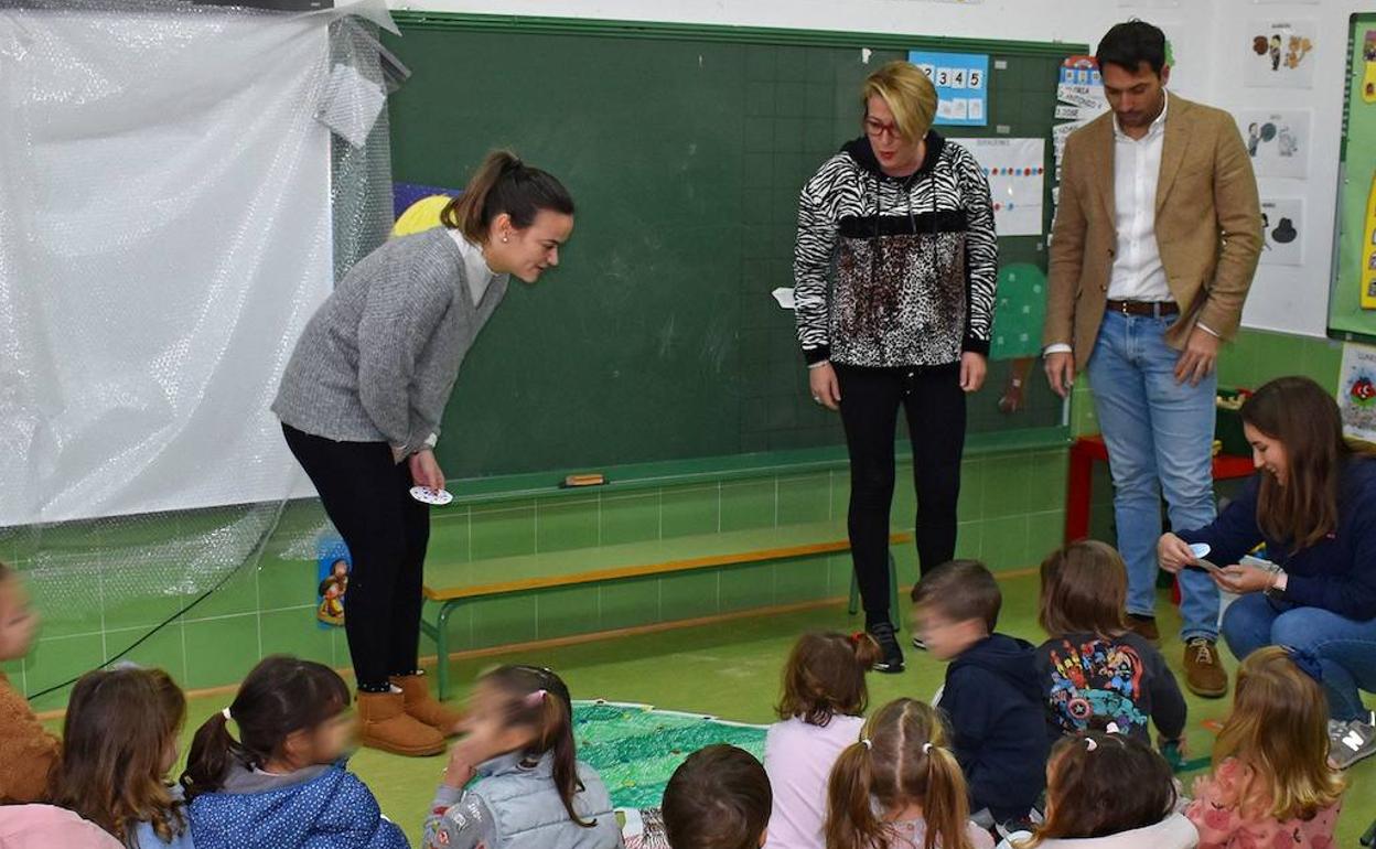 Una de las aulas donde se desarrolla el programa 'Concilia Ocio Invierno 2022-23'.