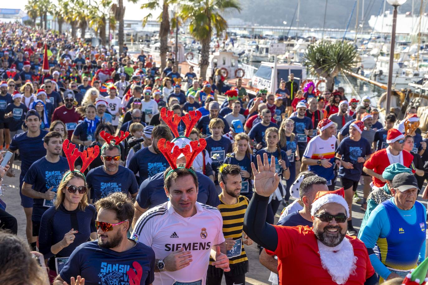 Fotos: Las imágenes de la carrera de la San Silvestre de Cartagena 2022