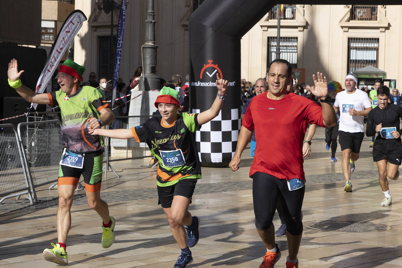 Fotos: Las imágenes de la carrera de la San Silvestre de Cartagena 2022