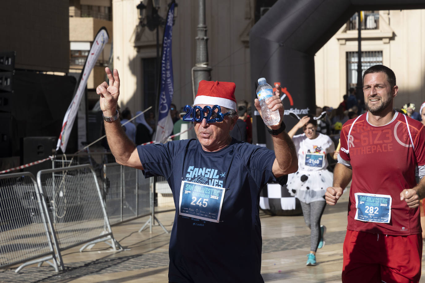 Fotos: Las imágenes de la carrera de la San Silvestre de Cartagena 2022