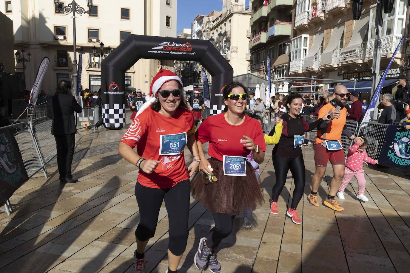 Fotos: Las imágenes de la carrera de la San Silvestre de Cartagena 2022