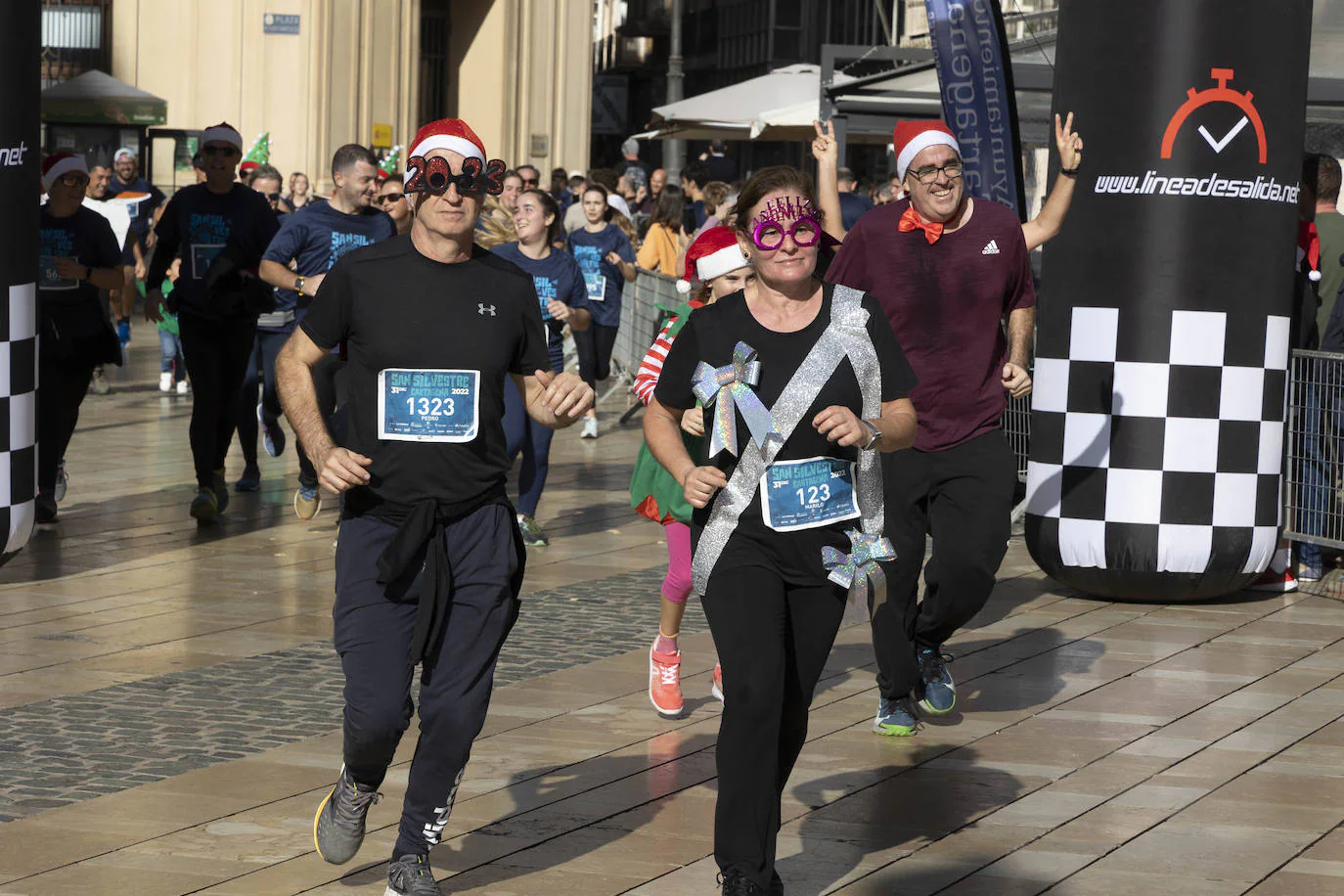 Fotos: Las imágenes de la carrera de la San Silvestre de Cartagena 2022