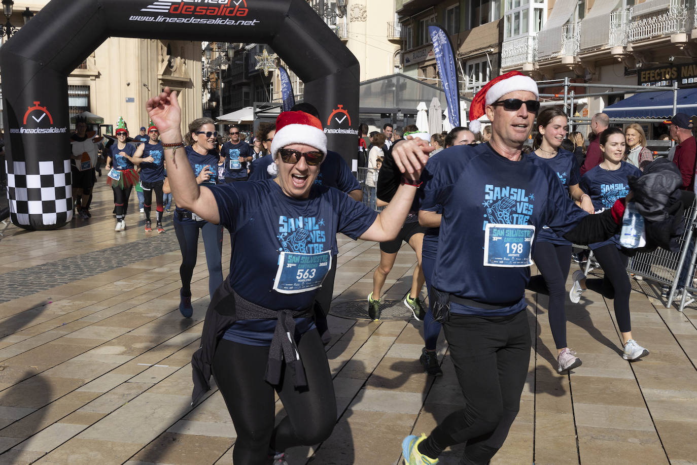 Fotos: Las imágenes de la carrera de la San Silvestre de Cartagena 2022