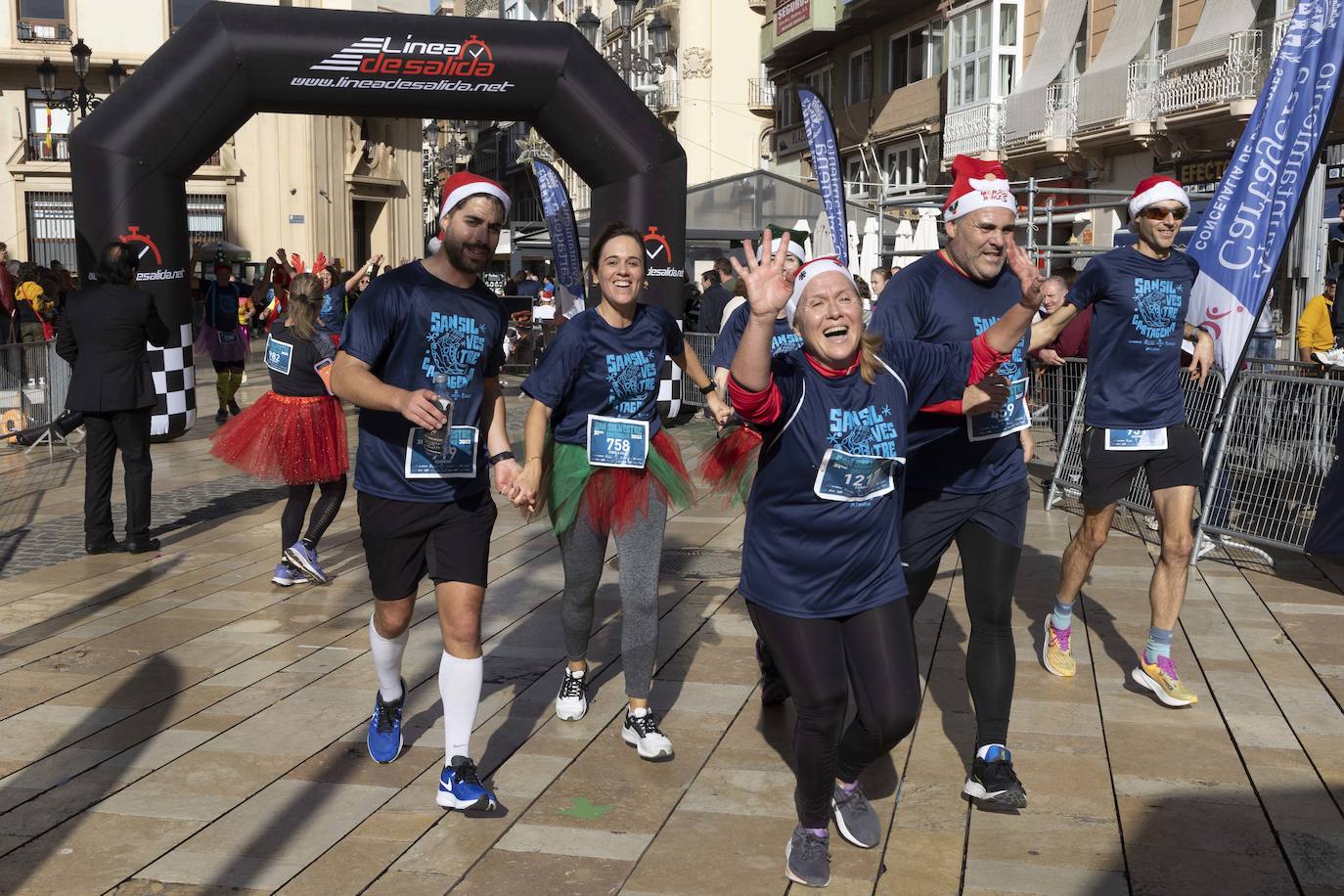 Fotos: Las imágenes de la carrera de la San Silvestre de Cartagena 2022