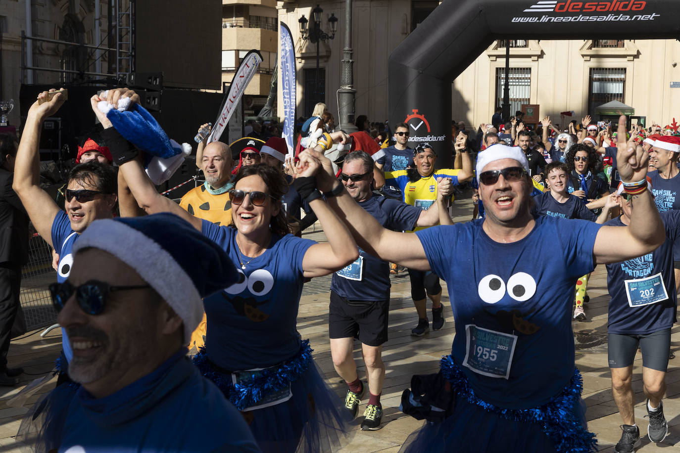 Fotos: Los disfraces de la San Silvestre de Cartagena 2022