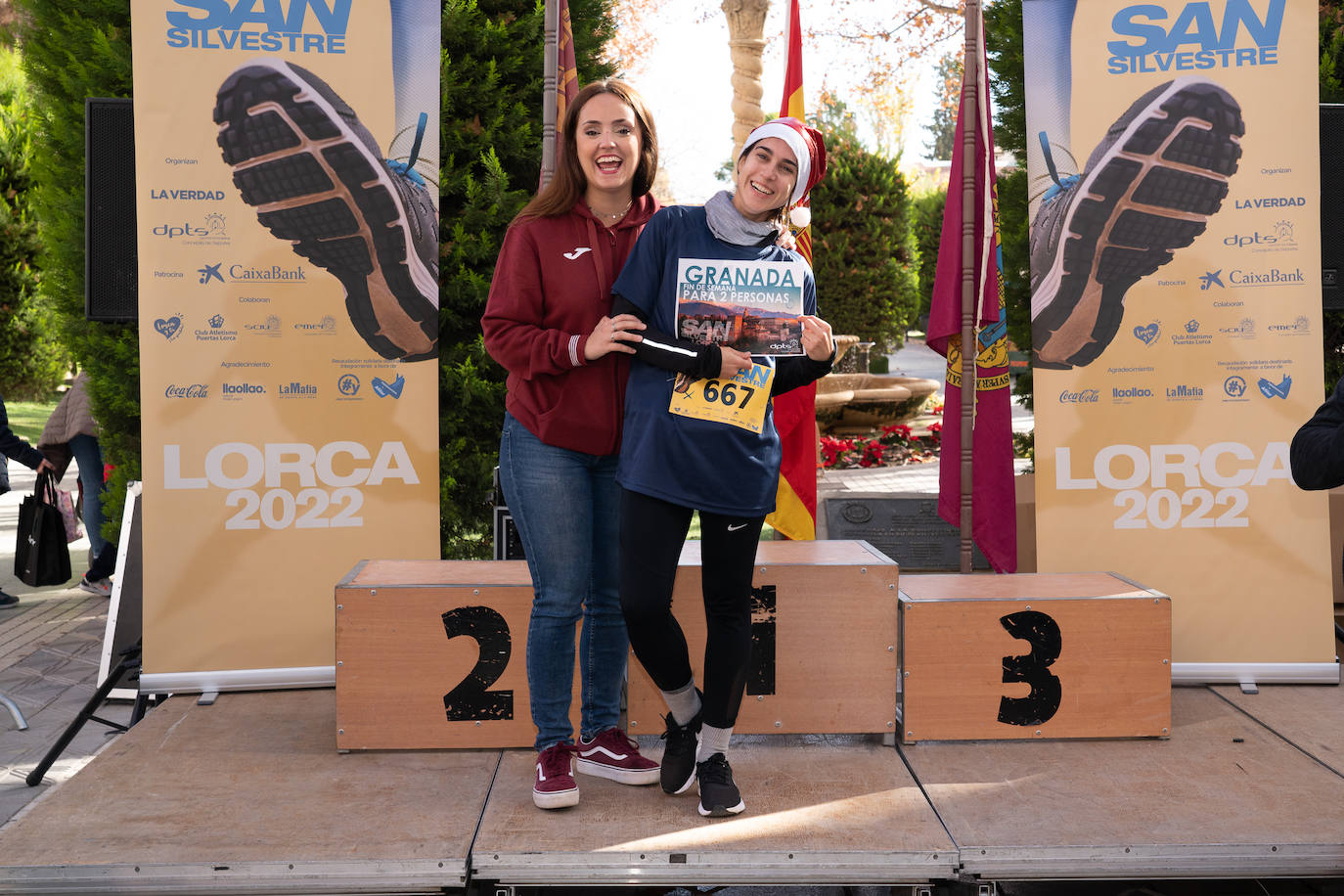 Fotos: El podio de la San Silvestre de Lorca 2022, en imágenes