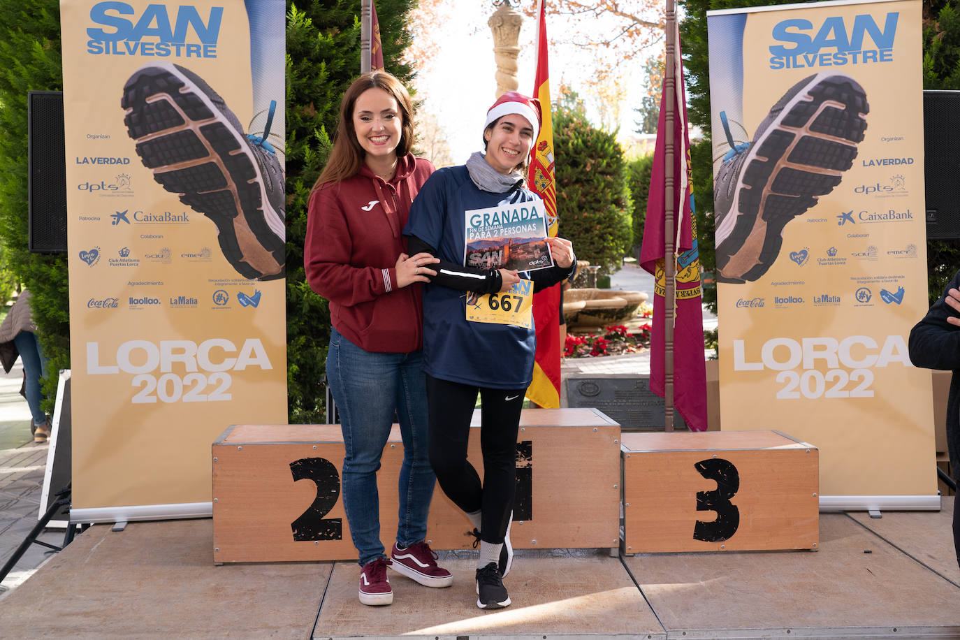 Fotos: El podio de la San Silvestre de Lorca 2022, en imágenes