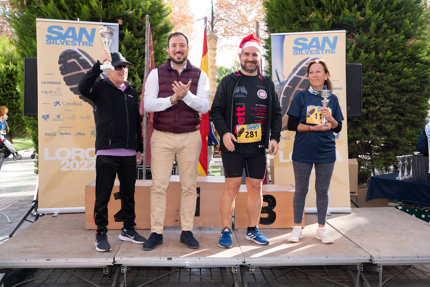 Fotos: El podio de la San Silvestre de Lorca 2022, en imágenes