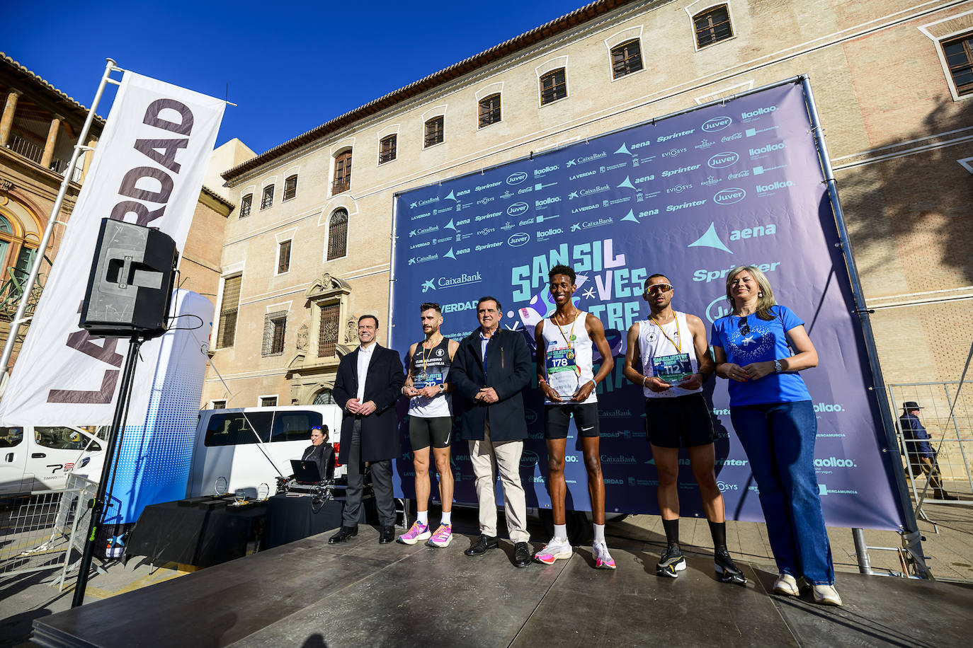 Fotos: El podio de la San Silvestre de Murcia 2022