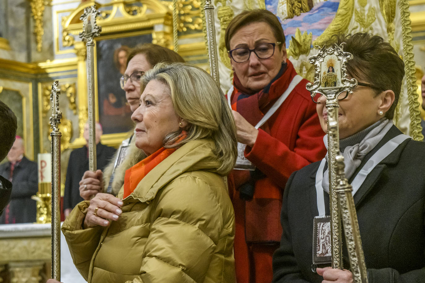 La llegada de la Morenica a la Catedral de Murcia, en imágenes