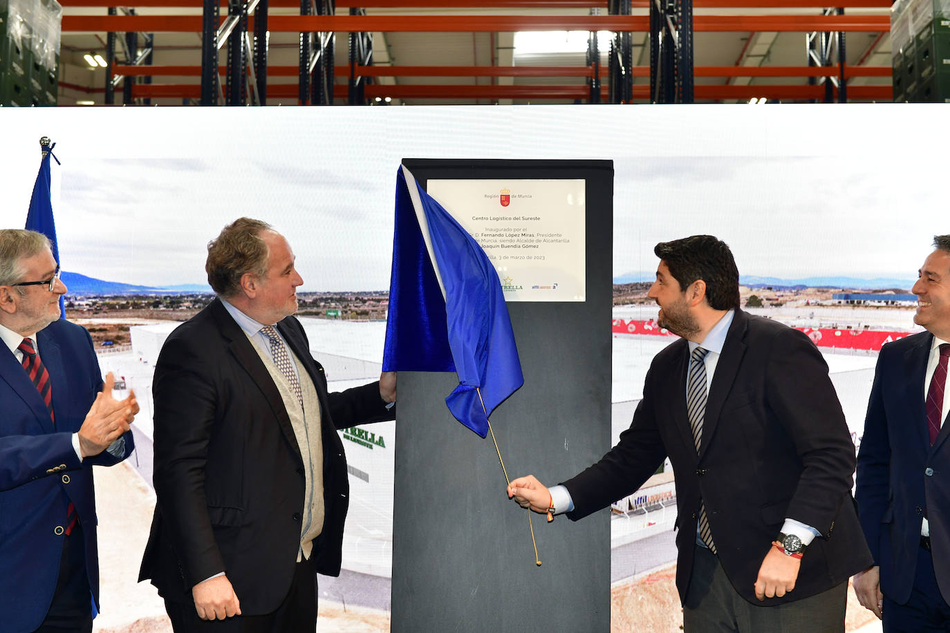 Inauguración de la nueva sede logística de Estrella de Levante