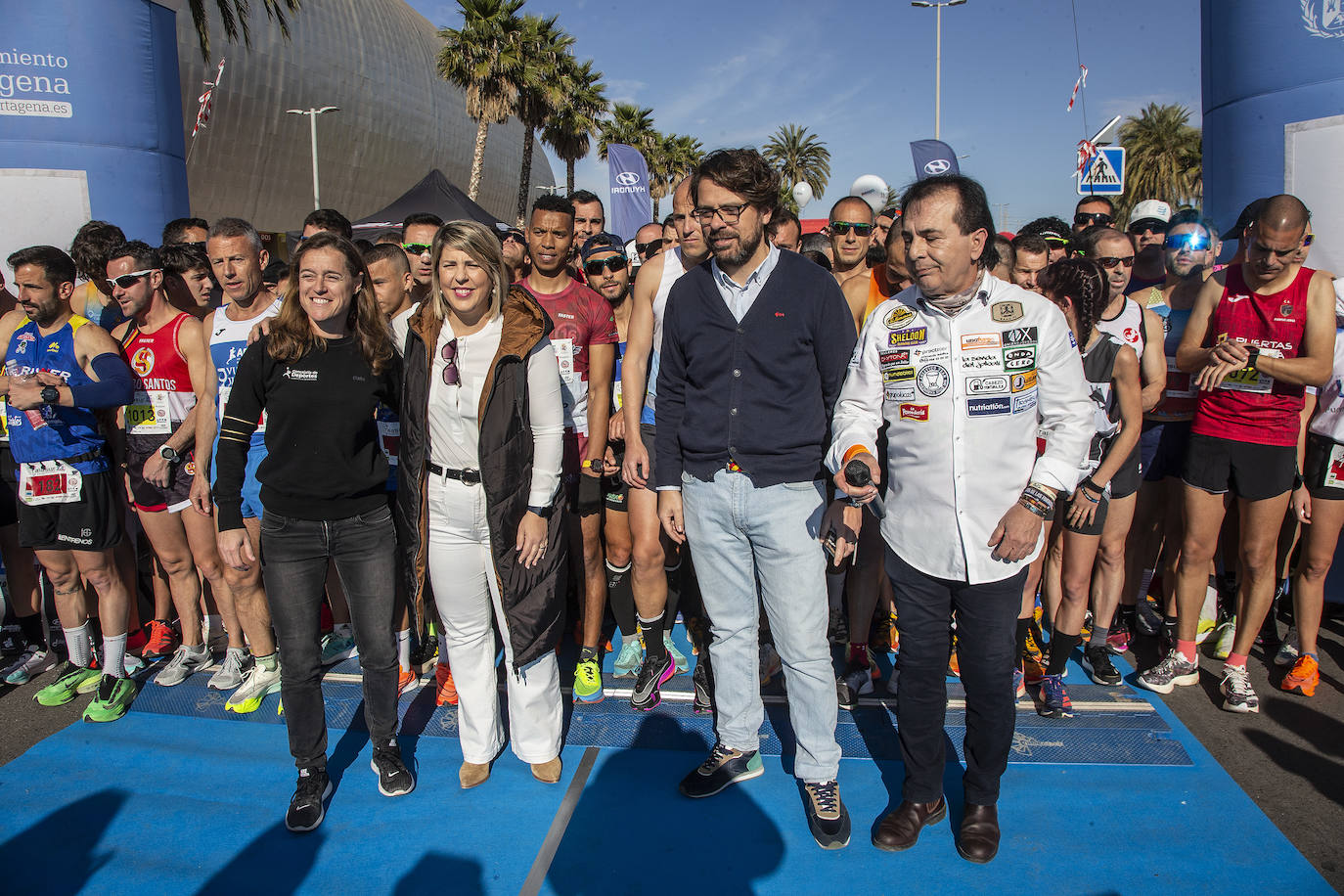 La Media Maratón de Cartagena, en imágenes