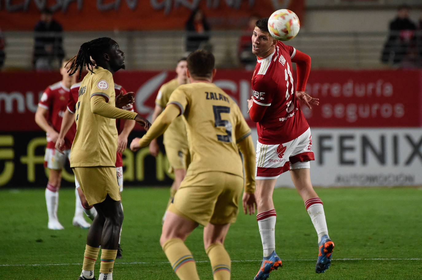Las imágenes del Real Murcia-Barça B (1-1)