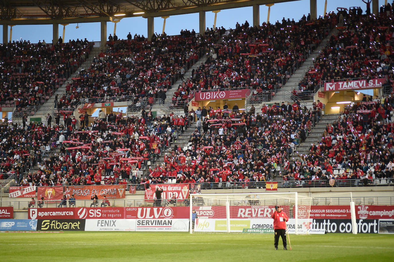 Las imágenes del Real Murcia-Barça B (1-1)