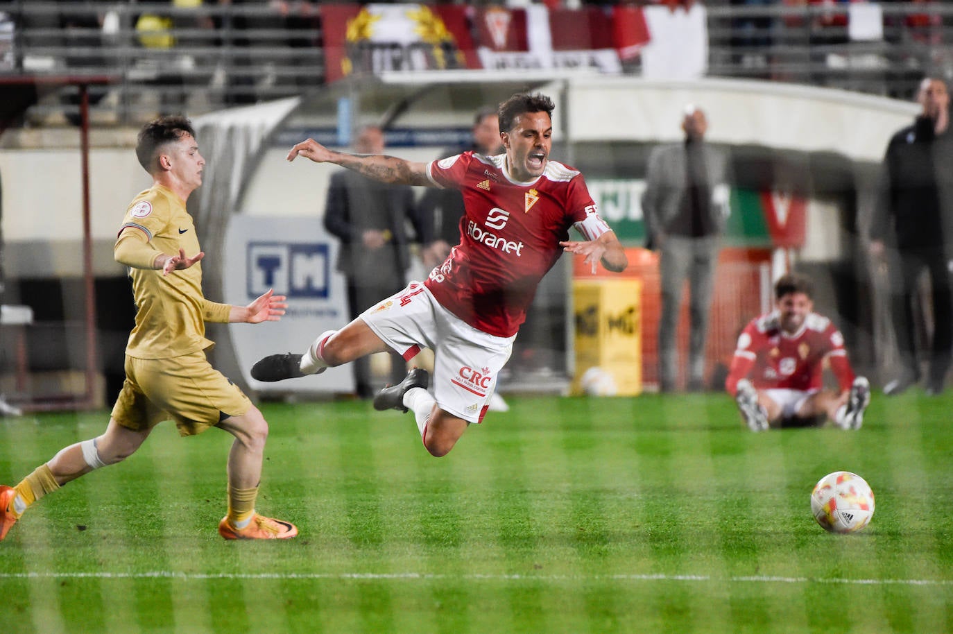 Las imágenes del Real Murcia-Barça B (1-1)