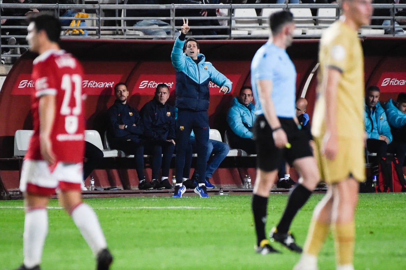 Las imágenes del Real Murcia-Barça B (1-1)