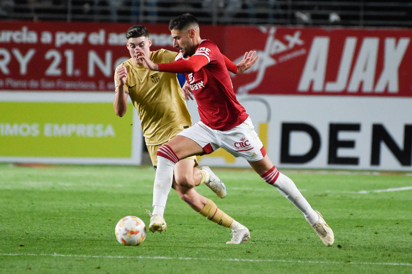 Las imágenes del Real Murcia-Barça B (1-1)