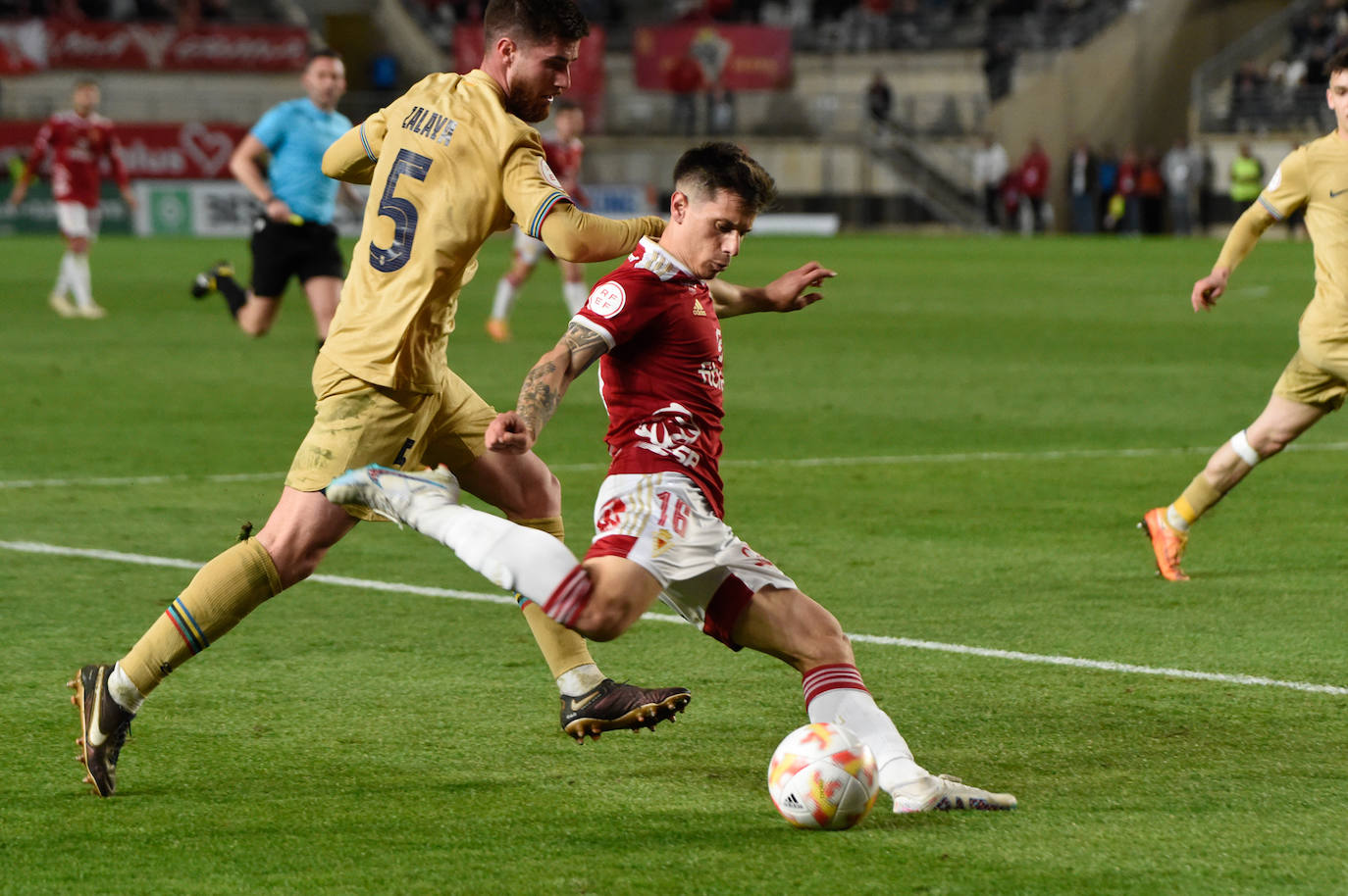 Las imágenes del Real Murcia-Barça B (1-1)