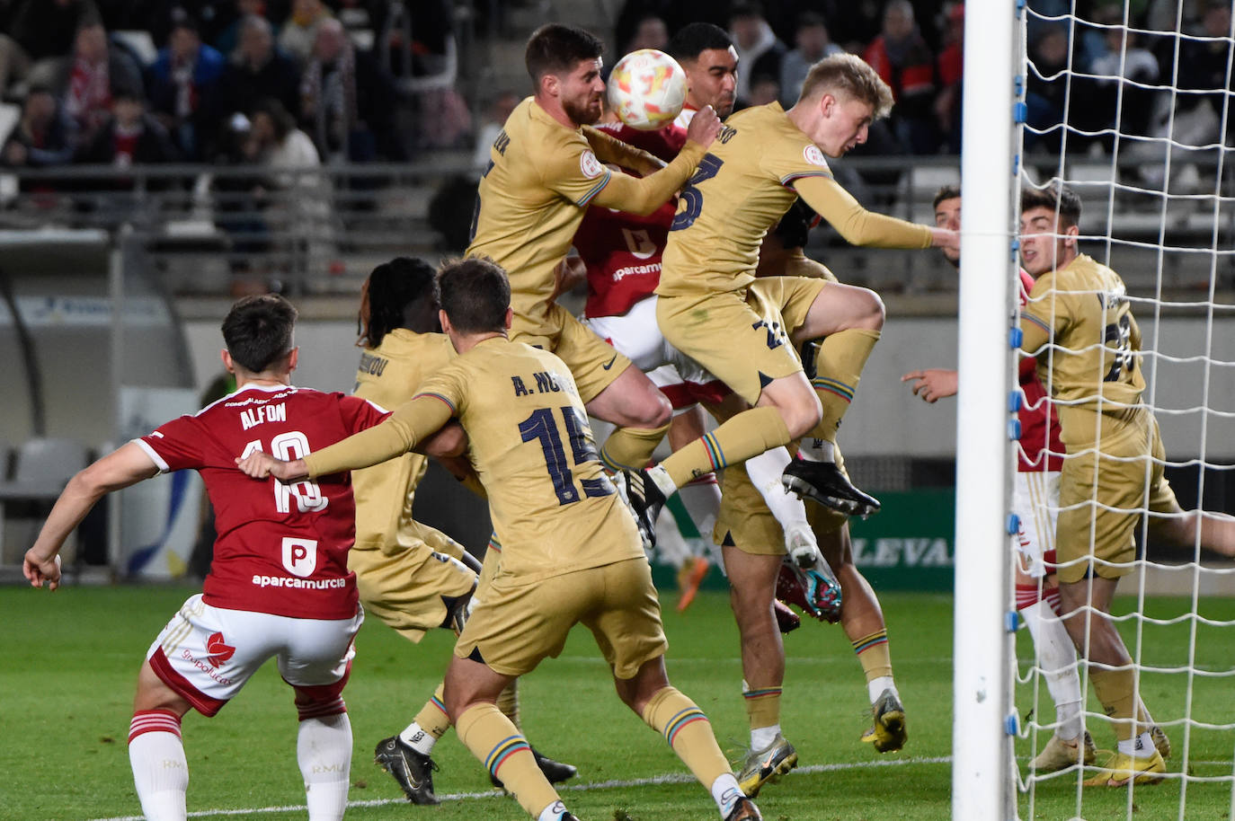 Las imágenes del Real Murcia-Barça B (1-1)