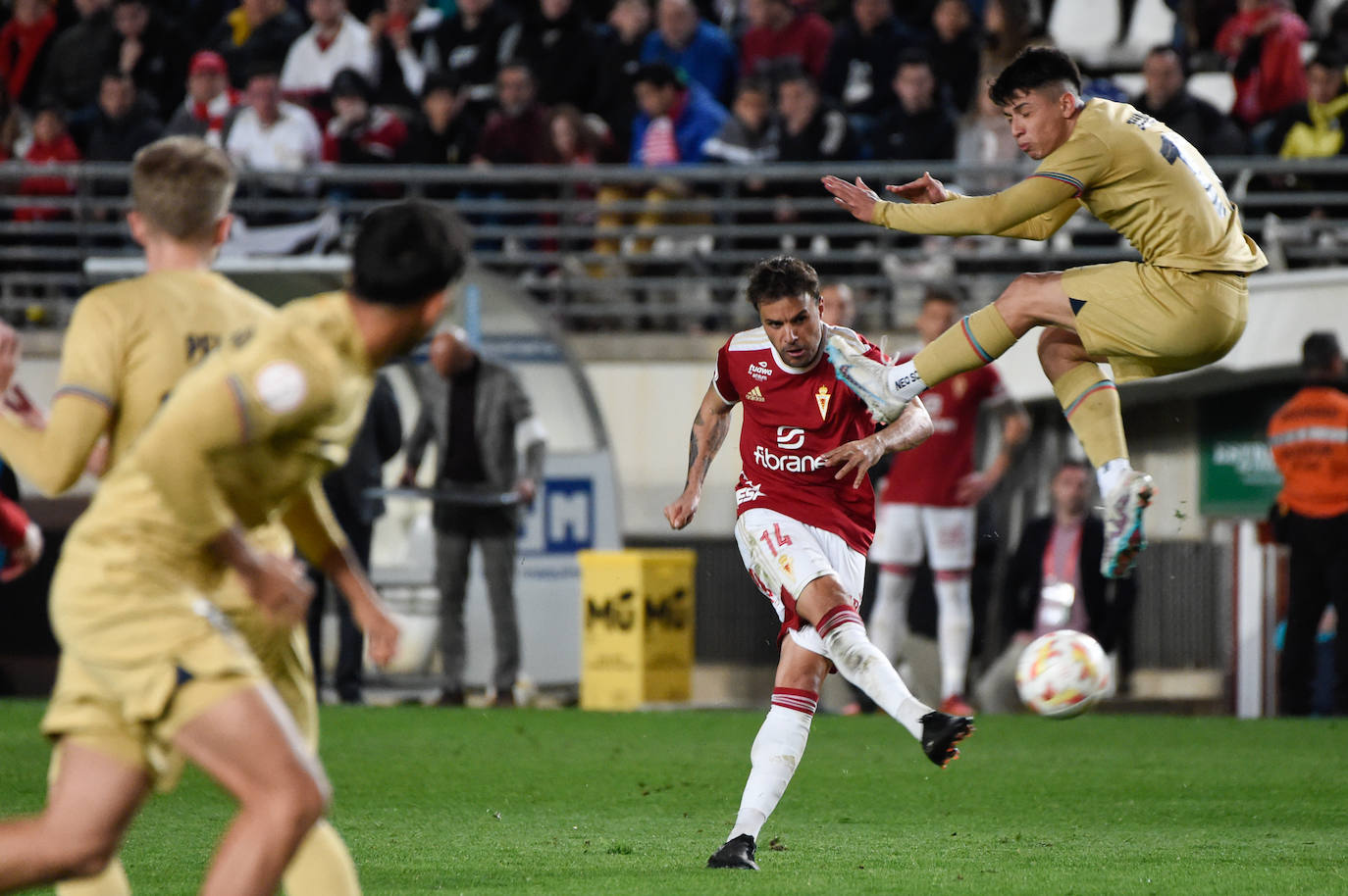 Las imágenes del Real Murcia-Barça B (1-1)