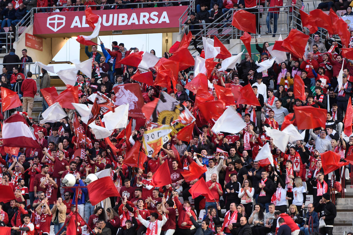 Las imágenes del Real Murcia-Barça B (1-1)