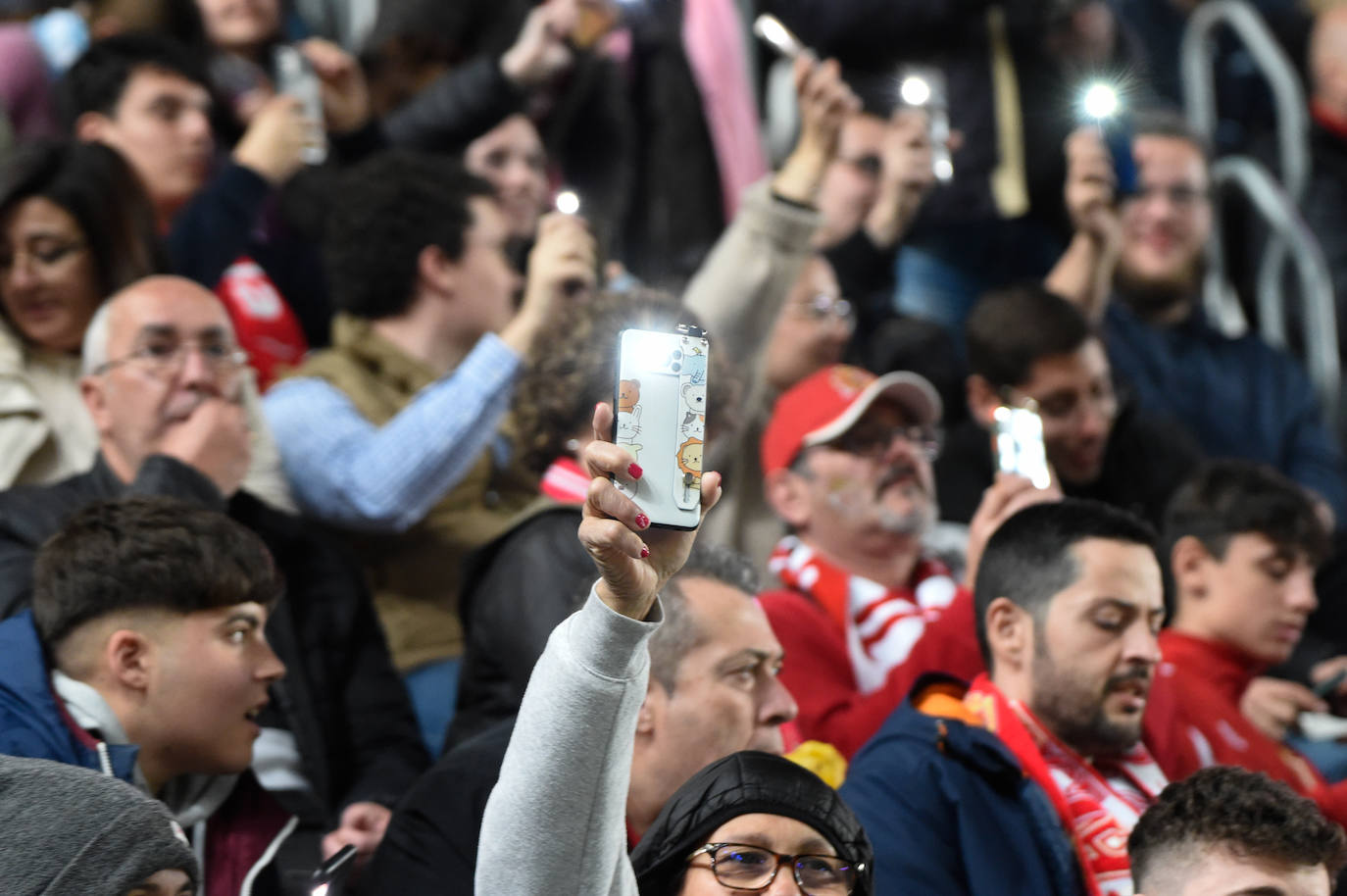 Las imágenes del Real Murcia-Barça B (1-1)