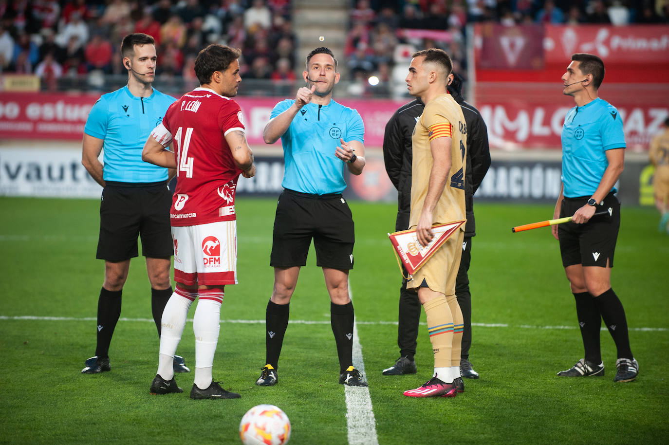 Las imágenes del Real Murcia-Barça B (1-1)