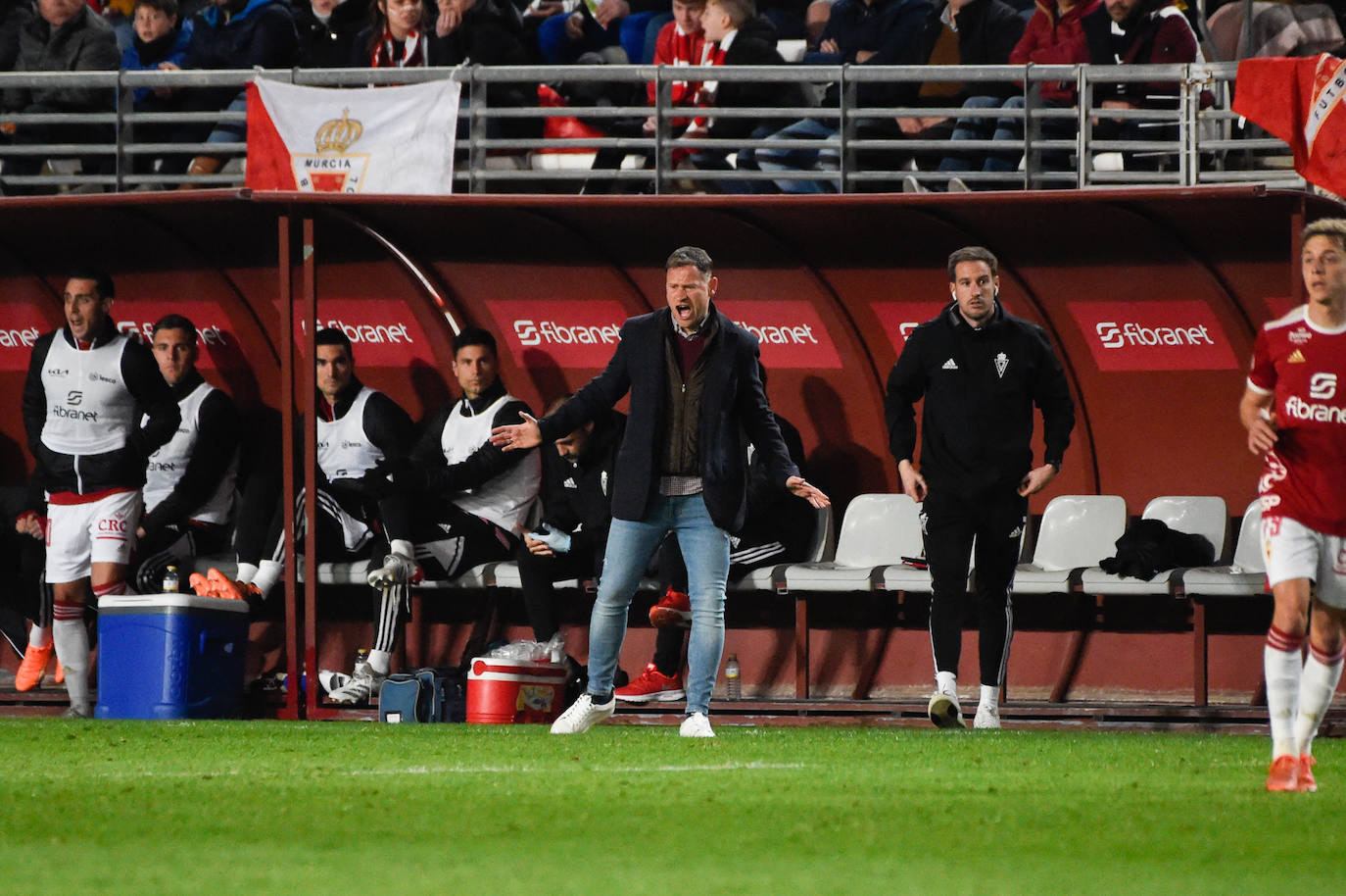 Las imágenes del Real Murcia-Barça B (1-1)