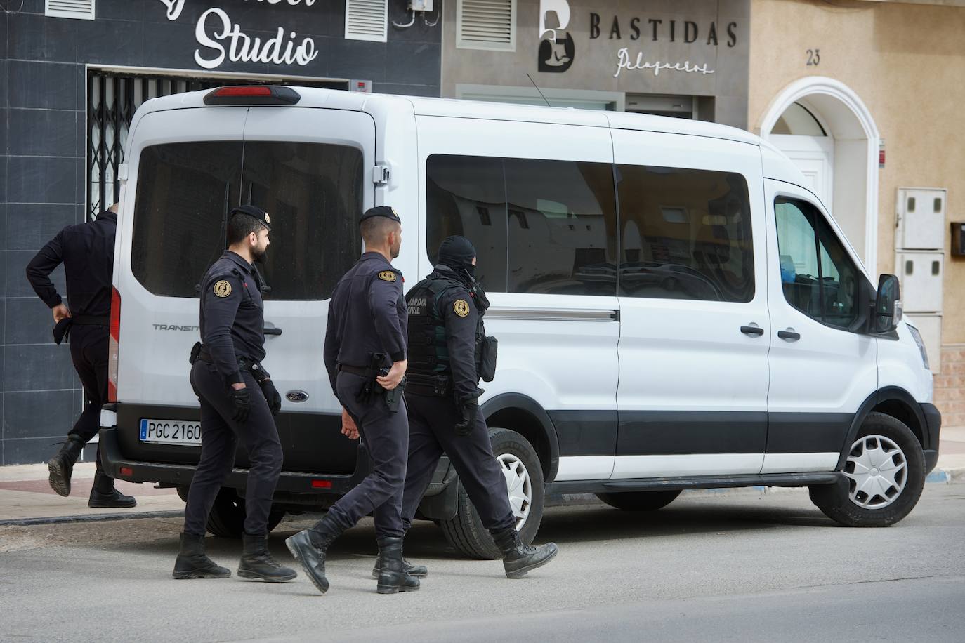 La macrorredada de Torre Pacheco para dar con la &#039;banda de las gasolineras&#039;, en imágenes
