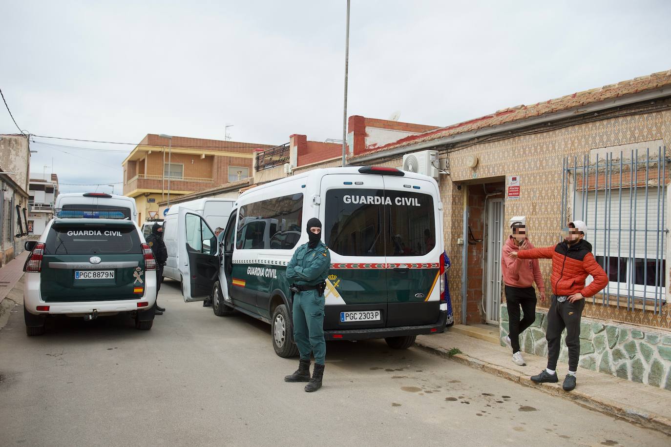 La macrorredada de Torre Pacheco para dar con la &#039;banda de las gasolineras&#039;, en imágenes
