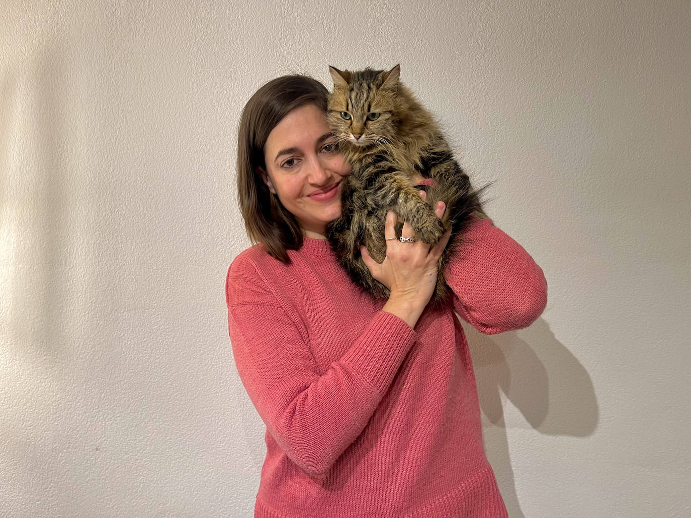 El reencuentro entre &#039;Pipa&#039; y su dueña tras 13 meses en paradero desconocido