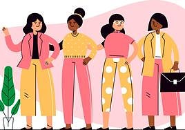 Empresarias unidas y perseverantes